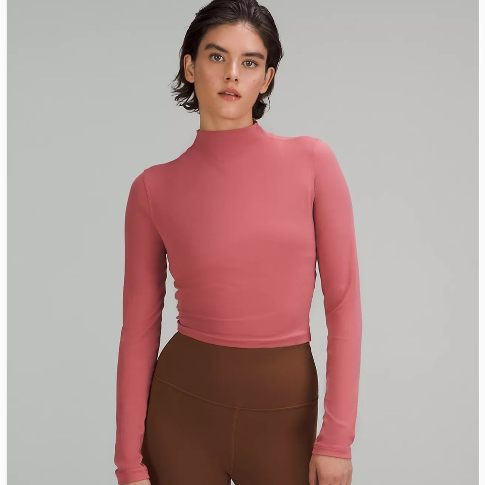 All Aligned Mock Neck Long Sleeve Lululemon
